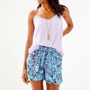 NWT Lilly Pulitzer Mylee Tie Front short